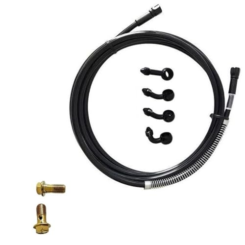�u���[�L�I�C���z�[�X 0°-28°-45°-90° 30 Cm-500 Cm �I�[�g�o�C�u���[�L���C���I�C���z�[�X���W�G�[�^�[�`���[�u�N���b�`�����p�C�v�l�W�˂�M10X1.25 Mm(100cm)