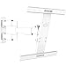 Produktbild Intecbrackets - Ultraschlanke (40mm), schwenkbare und neigbare weiße TV-Wandhalterung mit weitreichenden Arm (bis 650mm) Garantiert, alle LCD und LED TV-Geräte von 80cm-140cm passen.