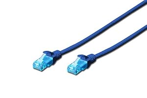 DIGITUS LAN Kabel Cat 5e 1m Blau