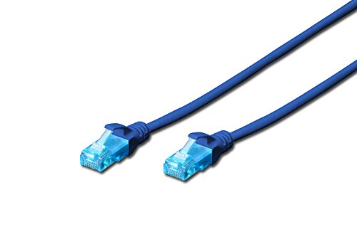 DIGITUS LAN Kabel Cat 5e 1m Blau