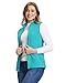 Outdoor Ventures Women's Fleece Vest, Lightweight Warm Vest Outerwear Sleeveless Jacket with Zip Up Pockets for Hiking