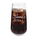 Always Looking Good Personalised Name's Vodka Engraved Novelty Hiball Tumbler Glass Customised with Any Name for Any Occasion, Laser Engraved Vodka Gifts for Women & Men Custom Glass (Large Tallo)