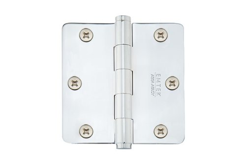 Emtek 9600 Brass Hinges (Pair) - Heavy Duty Plain Bearing