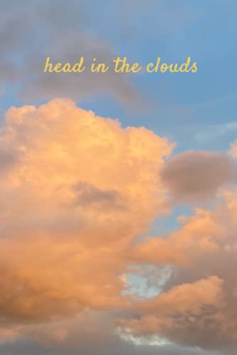Head in the clouds notebook lined journal: ruled notebook journal