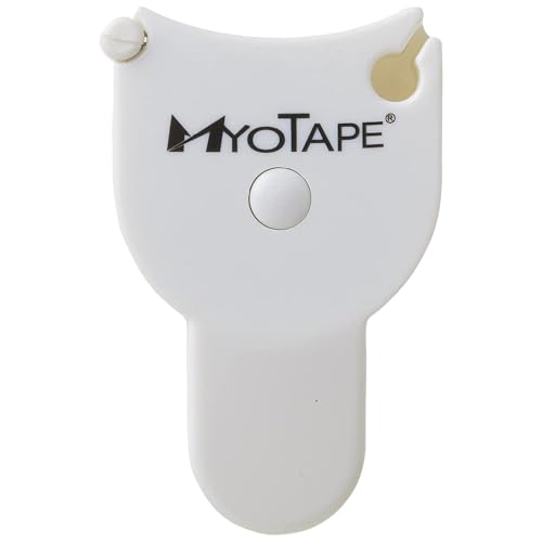 Vinyl Body Measuring Tape - One Handed Use with Push Button Retra...