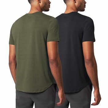 Mondetta Men's 2 Pack Short Sleeve Active Performance Tees2
