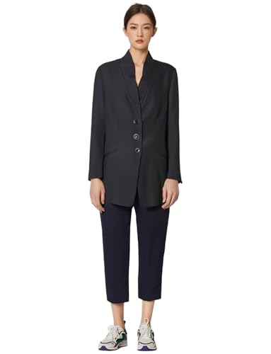 Blazer à revers châle pour femme : veste de costume élégante de mariage