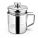 Chihee Filtro de Aceite, Recipiente de Grasa en Lata, 1,2 L Acero...