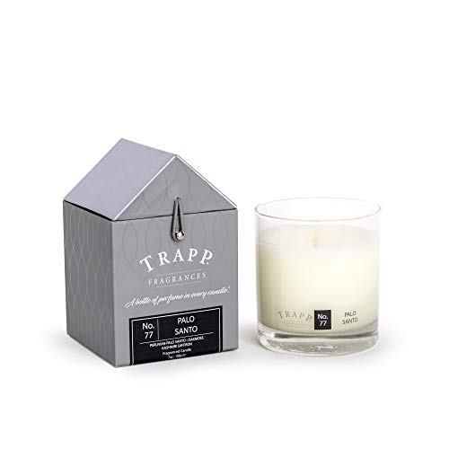 Trapp Candle No. 77 Palo Santo Candle, 7oz Candle, Signature Home Collection, 50 Hours Γ’β¬β Designer Aromatherapy Candle, Woodsy Scented Candle, Luxury Candle with Fragrant Scent Trapp Candle No. 77 Palo Santo Candle, 7oz Candle, Signature Home Collection, 50 Hours Γ’β¬β Designer Aromatherapy Candle, Woodsy Scented Candle, Luxury Candle with Fragrant Scent