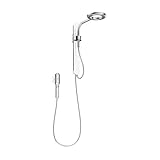 Moen N214C0CH Nebia Nebia by Moen Spa Shower including Rainshower, Handshower and Magnetic Dock,...