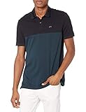 100% Cotton Armani Exchange Mens Polo Shirt, Deep Navy, XL