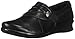 Produktbild Clarks Damen Hope Roxanne Slipper, schwarzes Leder, 40 EU