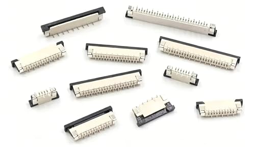 Conectores FFC FPC verticales planos con 28 pines y paso de 0,5 mm