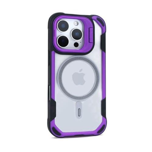 Coque pliable magnétique violette iPhone 14 Plus pour vos séries