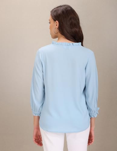 Image of U.S. Polo ASSN. Women's Polyester Regular Fit Blouse