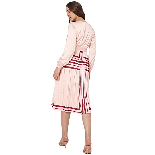 Image of VERO Moda Midi Wrap Dress for Women