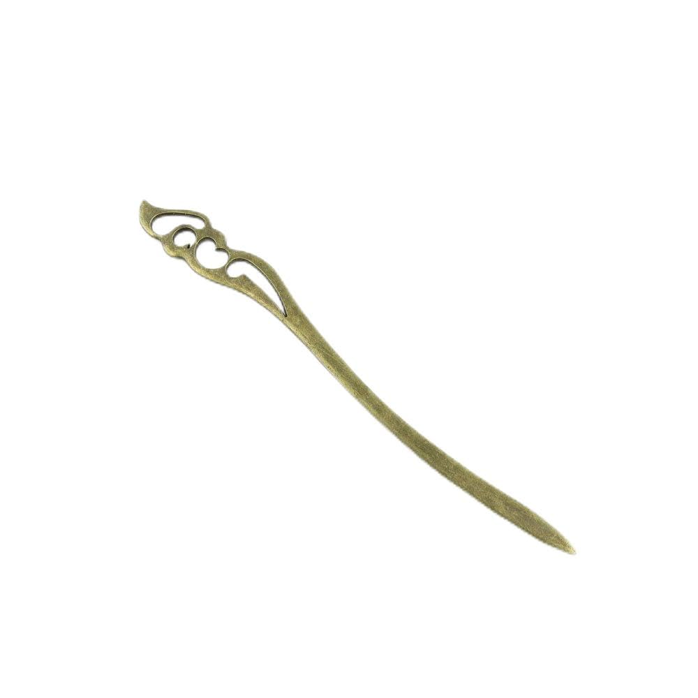 Price per 30 Pieces Fashion Jewelry Making Charms Findings Arts Crafts Beading Antique Bronze Tone 70136 Bookmark Hair Pins