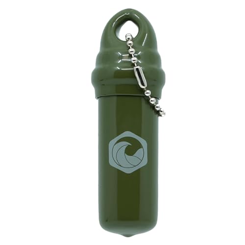 Image of Seahive Floating Keychain (1 pack) with Waterproof Safety Container Boat Key Float - Pontoon, Fishing Accessories key holder