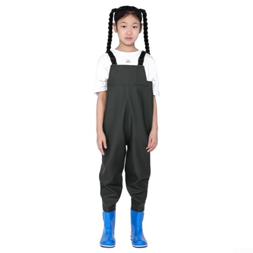Cuissardes de pêche imperméables enfants bottes intégrées chasse