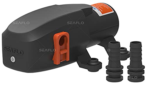 SEAFLO Serie 23A Diafragma automático bajo demanda 1.5 GPM 40 psi Bomba de presión de agua