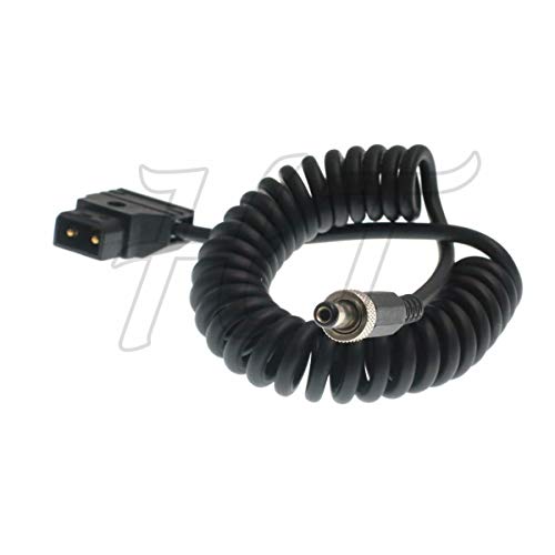 Cable D-tap barril DC con bloqueo anticaídas para alimentar receptor Lectrosonics y PIX-E7 3