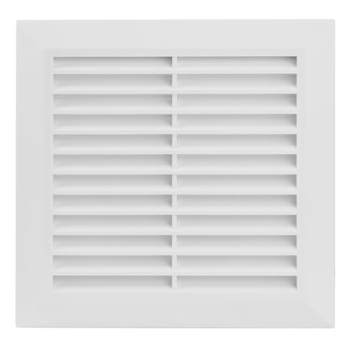 Lüftungsgitter Abschlussgitter Insektenschutz rund Ø 100 mm weiß ABS Gitter