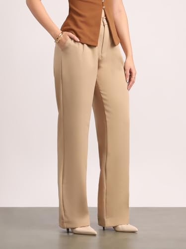 Image of Urbano Fashion Women's Loose Baggy Fit Solid Korean Pants Stretchable