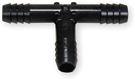 SCH 40 Barbed PVC Tee Fitting - 3/4 Inch Barbed Insert Tee for Hose & Tubing