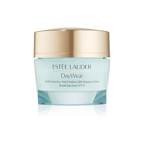 Estée Lauder DayWear Multi-Protection Anti-Oxidant 24H-Moisture Cream SPF 15 Anti-Aging Moisturizer for Dry Skin, 1.7 Ounce Cover