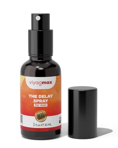 Delay Spray for Men – Fast-Acting, Natural Formula – Alcohol-Free, 1 fl.oz (30ml)
