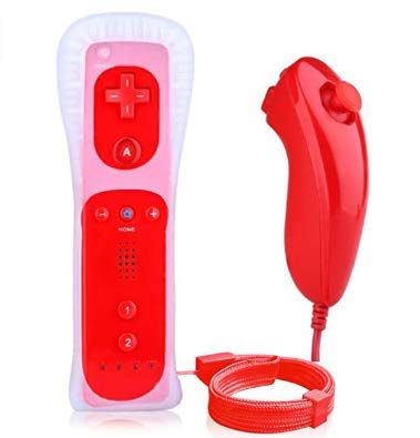 ❤【Servizio】 Sosteniamo il controller e il nunchuck venduti separatamente, se avete bisogno o avete qualsiasi domanda, vi preghiamo di inviarci un'e-mail, grazie
