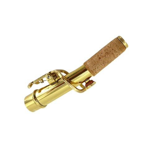 Image of Straight Soprano Saxophone Bb B Flat Sax with Case, Mouthpiece,Reeds & Accessories Brass Woodwind Instrument for Beginners,Adults & Advanced Players GOLD