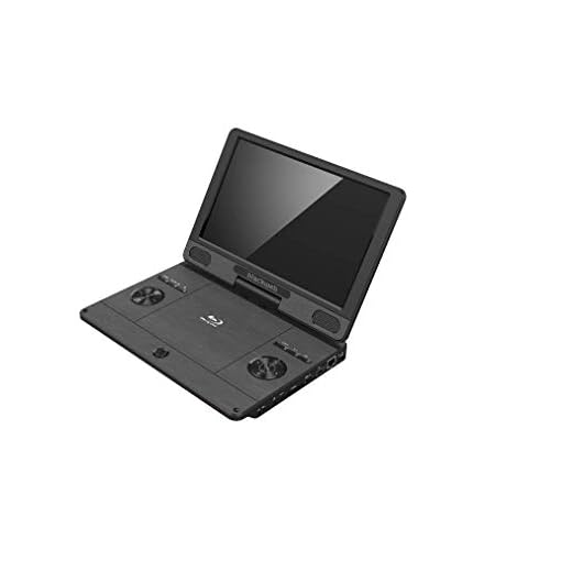 Blackweb Portable Blu-ray disc / DVD Player HD 11.4" screen with USB & Card Slot - SDVD1183-BW (Renewed)