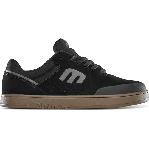 etnies Men's Marana Skate Shoe, Black/Gum/Dark Grey, 11.5