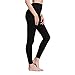 Paradise Silk Cashmere Silk Knit Women Sheer Thermal Pant Long Johns Bottom Black USL