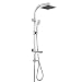 Produktbild UISEBRT Duschsäule Regendusche Dusch Set - Duschpaneel Wandhalterung Duschkopf Handbrause (Aluminium legierung Duschsystem)