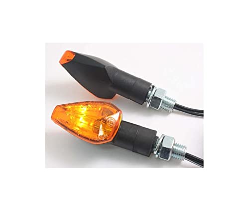 Clignotants à ampoule Saphir Noir-6036 de remplacement pour signalisation moto