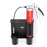 Koova Grease Gun Holder | Tractor Grease Gun Garage Organizer Wall Mount | Includes Removable Drip Cups & Spare Cartridge Holder | Truck & Tractor Accessories | Shop/Garage Wall Organizer | USA Made