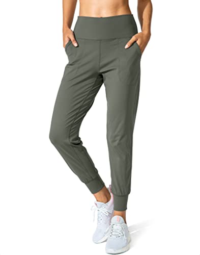 Image of G Gradual Women's Joggers High Waisted Yoga Pants with Pockets Loose Leggings for Women Workout, Athletic, Lounge