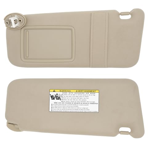 Driver Side Visor for Toyota Venza