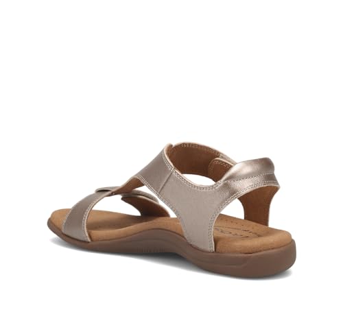 Image of Taos The Show Premium Leather Women's Sandal - Experience Everyday Style, Comfort, Arch Support, Cooling Gel Padding and an Adjustable Fit for Exceptional Walking Comfort