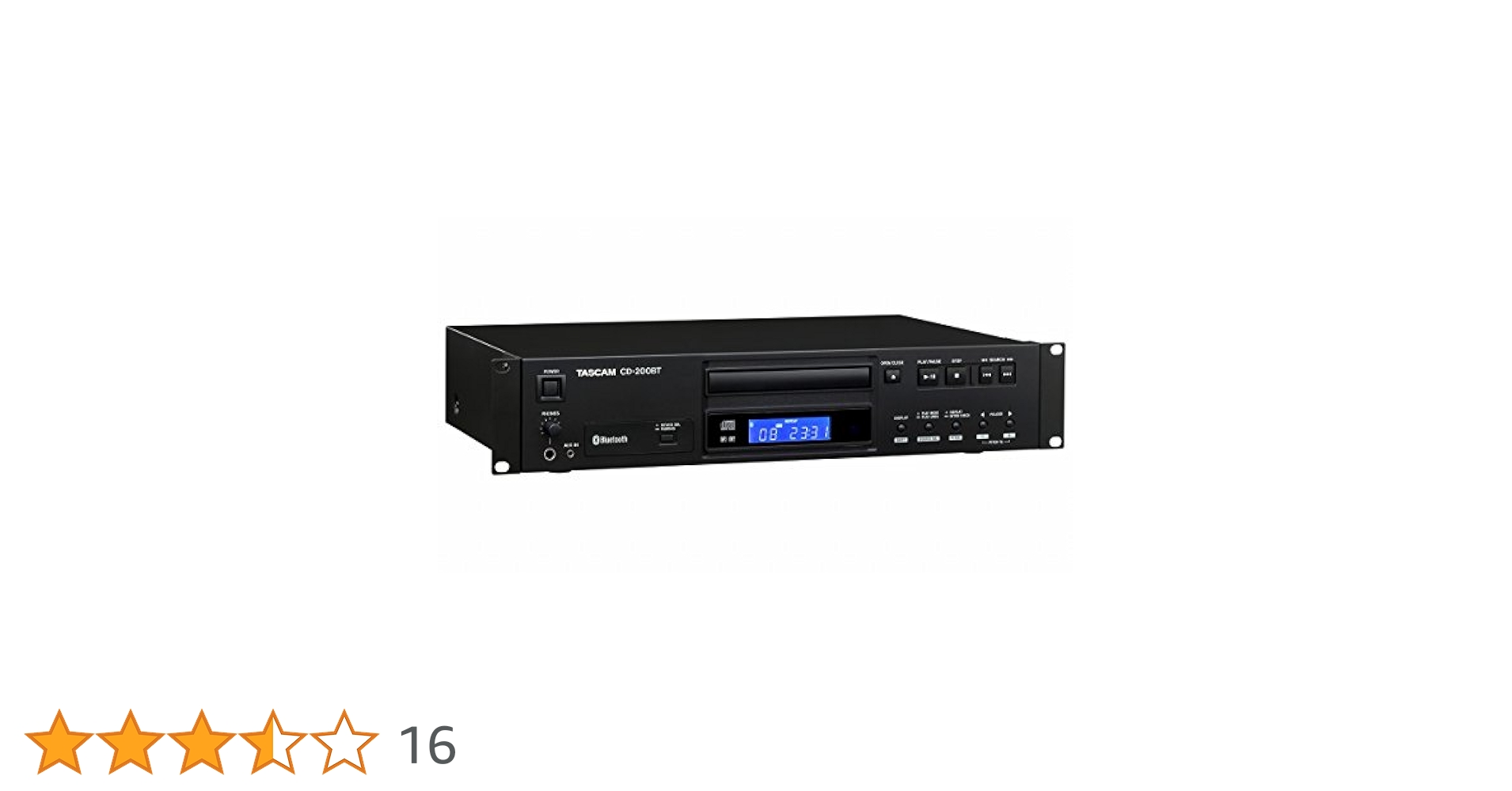 ［ジャンク］TASCAM CD-200BT Bluetooth CDプレーヤー Tascam CD-200BT CD Player | FrontEndAudio.com