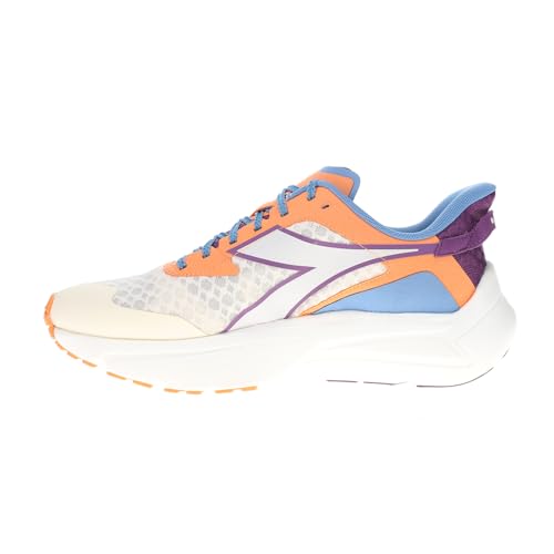 Diadora Mens Frequenza Running Sneakers Shoes - Blue, Off White, Orange - Size 12 M3
