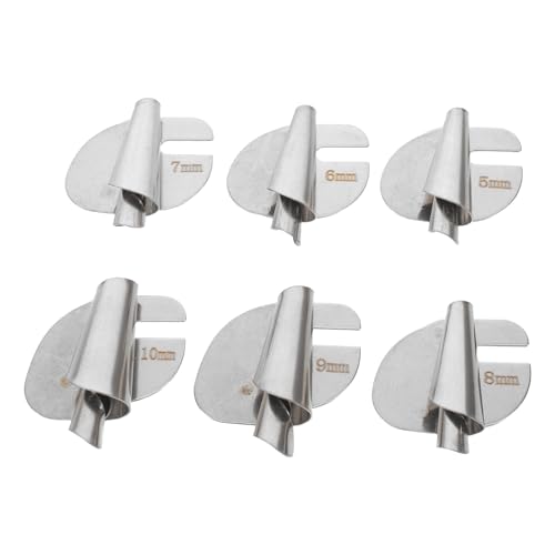Kit 6 Pies de Prensatelas Para Costura Rolled Hemmer Universal