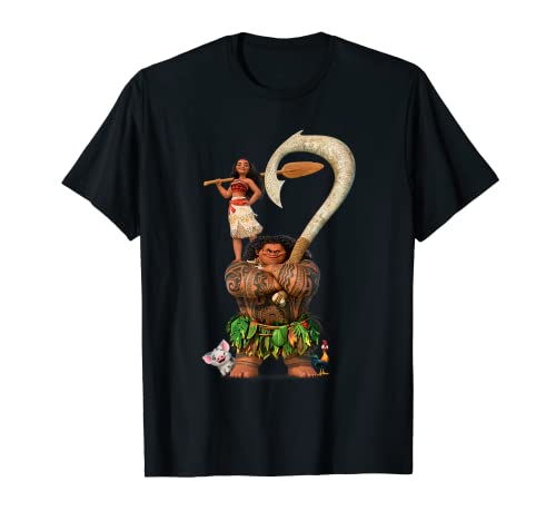 Vaiana Maui Vaiana Stacked Camiseta