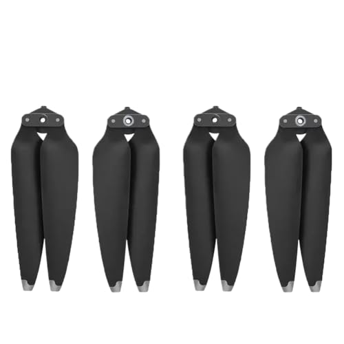 8747F �v���y�� ��m�C�Y�܂肽���ݎ��N�C�b�N�����[�X �h���[�� �v���y�� CW CCW Air 3 ����� Air 3S �ƌ݊�������(4PCS silvery)