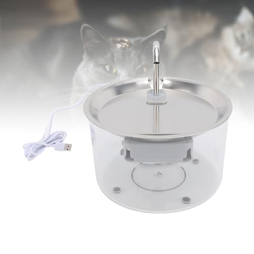 Dispensador Automático de Agua para Gatos 3L Transparente miniatura 6