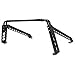 KUAFU Adjustable Roll Bar Chase Rack Compatible with Full Size Trucks Silverado Ram F150 Sports Bar Cargo Rack Black Steel