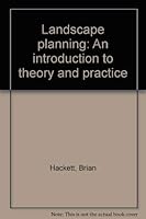 Landscape planning: An introduction to theory and practice 0853621209 Book Cover