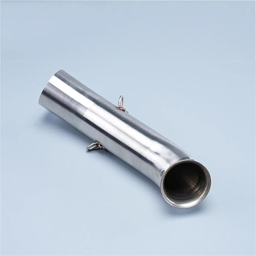 Genérico Tubo de Escape Final Silenciador del Sistema De Escape De Motocicleta con Tubo Conexión Central Modificado Compatible para Duke 125 250 390 RC390 2017-2020(Style 1)